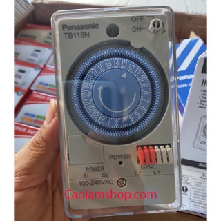 Rơ le thời gian thực - đồng hồ hẹn giờ - Timer hẹn giờ Panasonic TB118N
