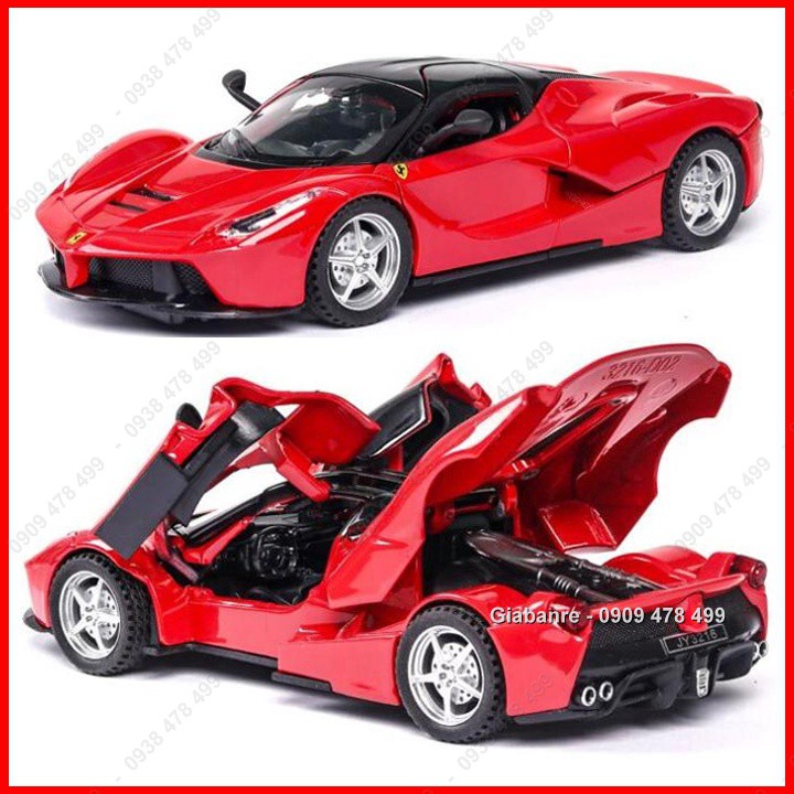 Xe Mô Hình Kim Loại Siêu Xe La Ferrari Tỉ Lệ 1:32 - 9685