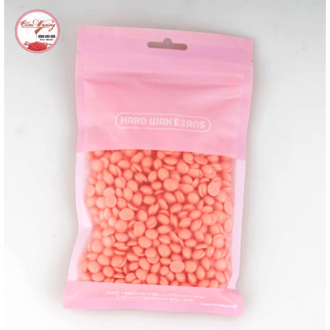 (V)SÁP WAX LÔNG NÓNG HẠT ĐẬU HARD WAX BEAN 100g Cao Cấp Tặng que wax t