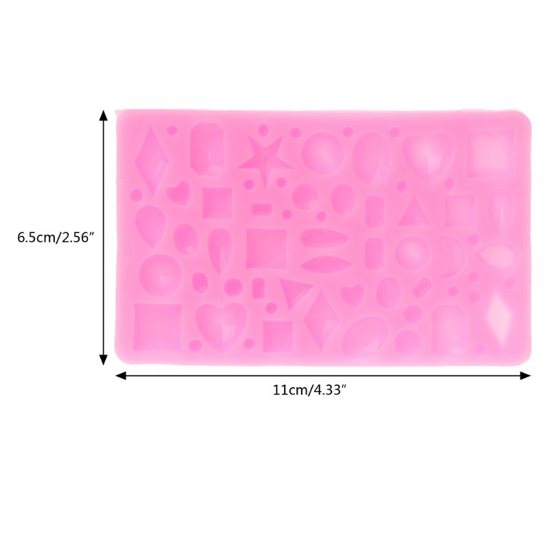 Khuôn Silicone Làm Trang Sức Hình Giọt Nước / Trái Tim / Giọt Nước