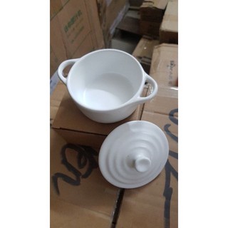 Bát Nồi sứ có nắp 150ml