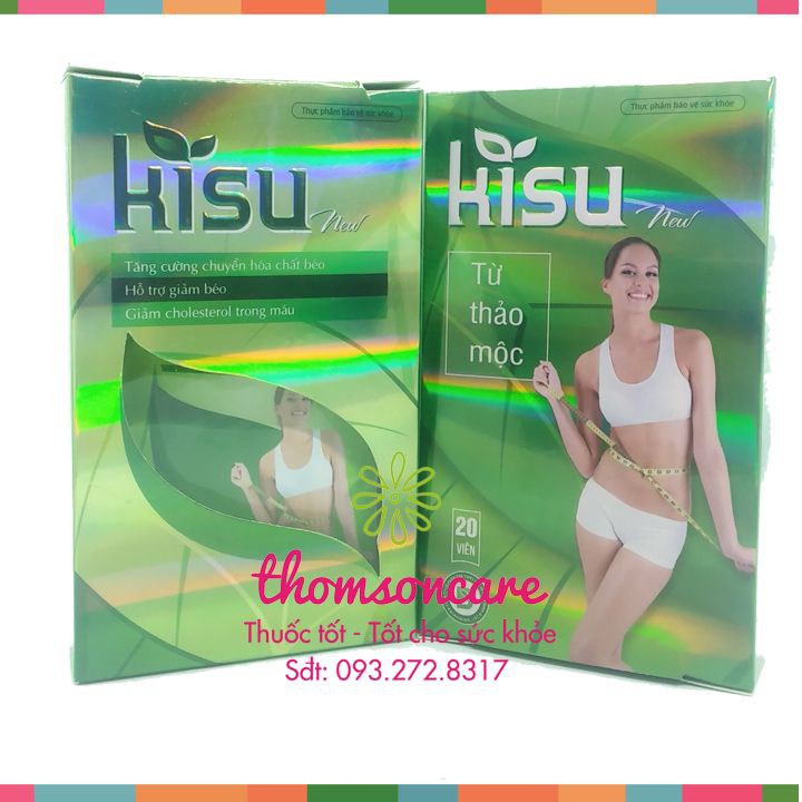 Kisu - Hỗ trợ giảm cân từ thảo dược - Mẫu mới - Hộp 20 viên - Chính hãng | BigBuy360 - bigbuy360.vn