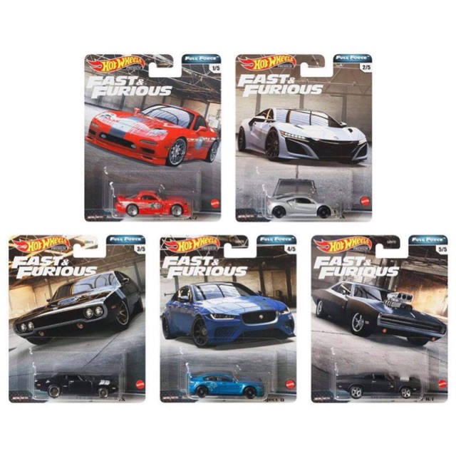 Hotwheels - Fast & Furious - Xe mô hình tỉ lệ 1/64