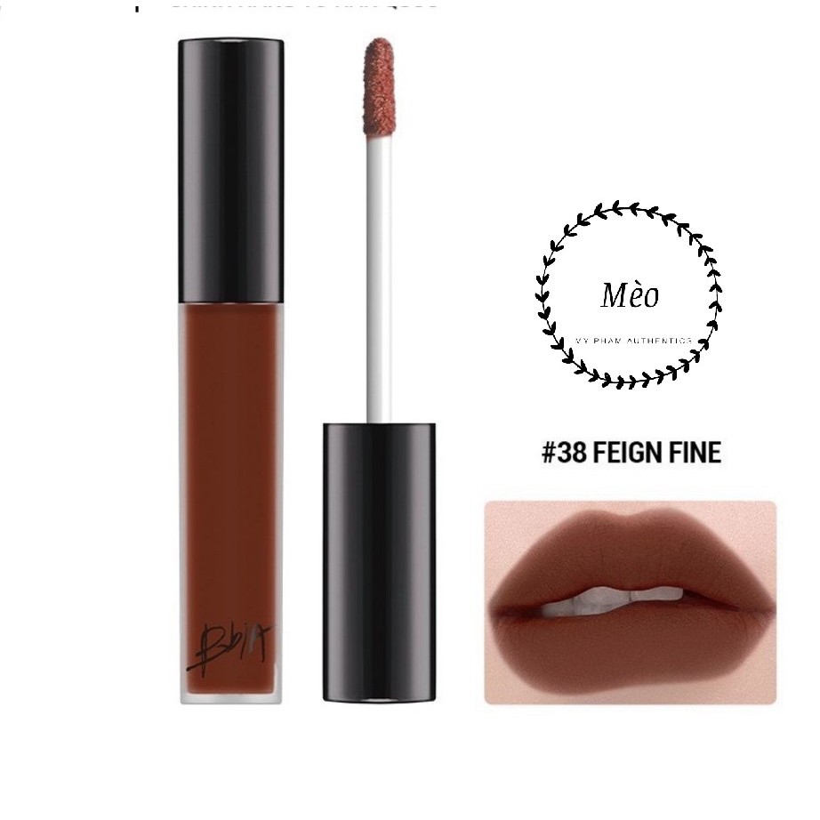 Son Bbia Last Velvet Lip Tint Màu 38 Đỏ Nâu Trầm