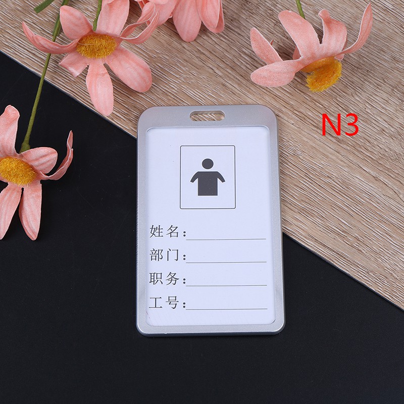 Dây Đeo Thẻ id Bằng Hợp Kim Nhôm Phong Cách Hiện Đại
