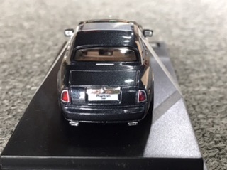 Xe Mô Hình Rolls Royce Phantom Coupe 1:64 Collector's Model (Xanh ĐEN  )