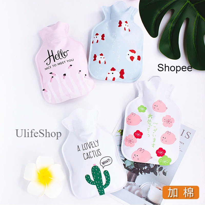 Túi sưởi mini hình cute 3 lớp