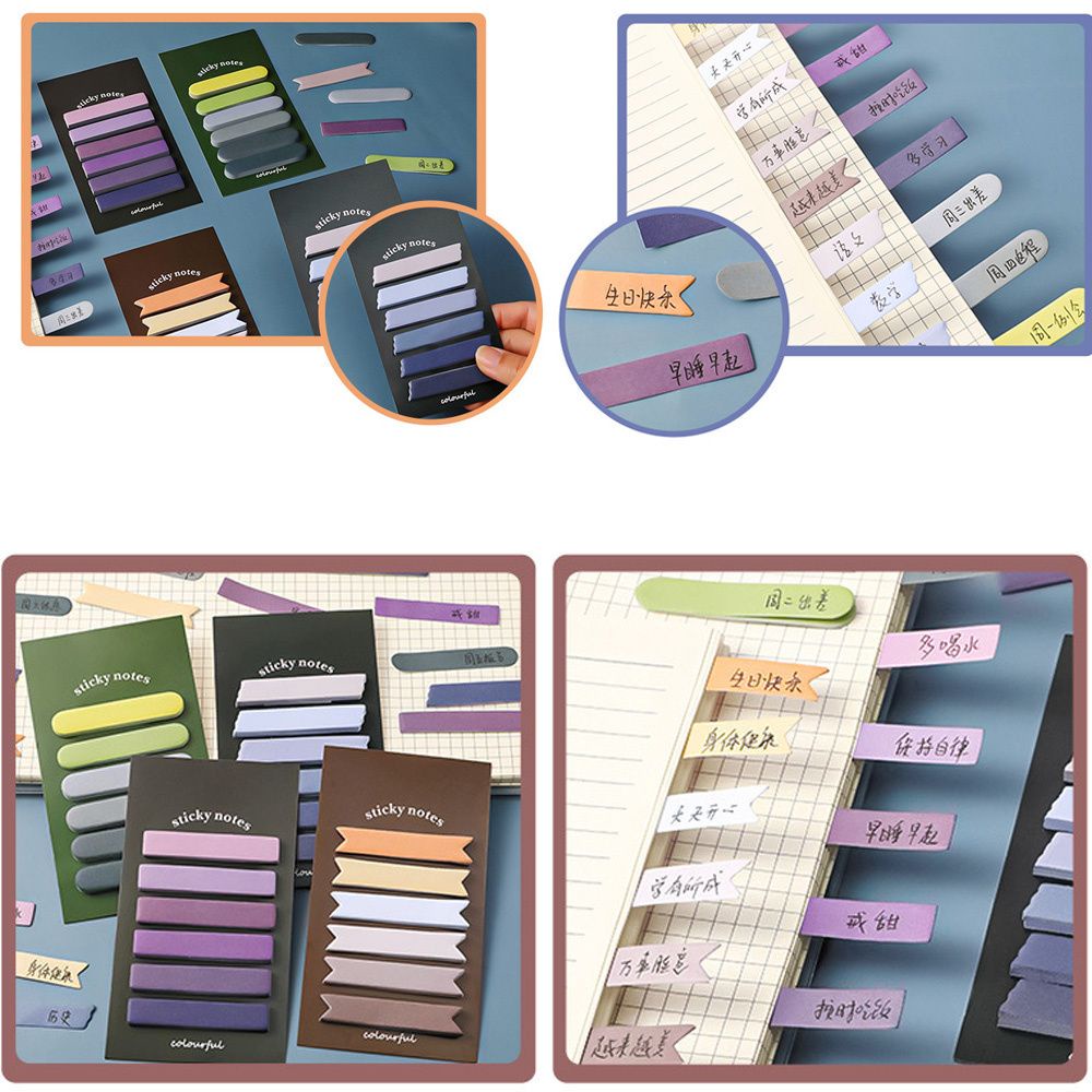 Set 120 tờ giấy ghi chú họa tiết dễ thương