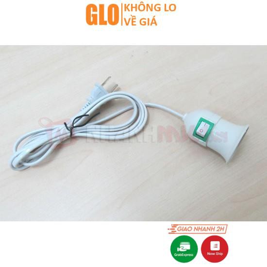 Đuôi Đèn E27 Dài 1,5m Có Công Tắc - Phích Cắm | BigBuy360 - bigbuy360.vn