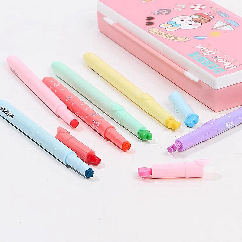 Bút Đánh Dấu Đa Năng Màu Sắc Xinh Xắn Chất Lượng Cao