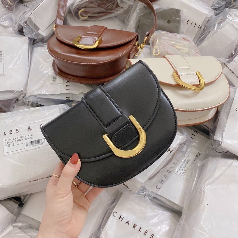 Túi Cnk Móng Ngựa Bản Xuất Dư Chuẩn Form Tặng Kèm Túi Vải Hãng sz 18