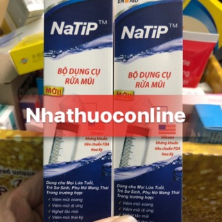 DỤNG CỤ RỬA MŨI NATIP CHO BÉ