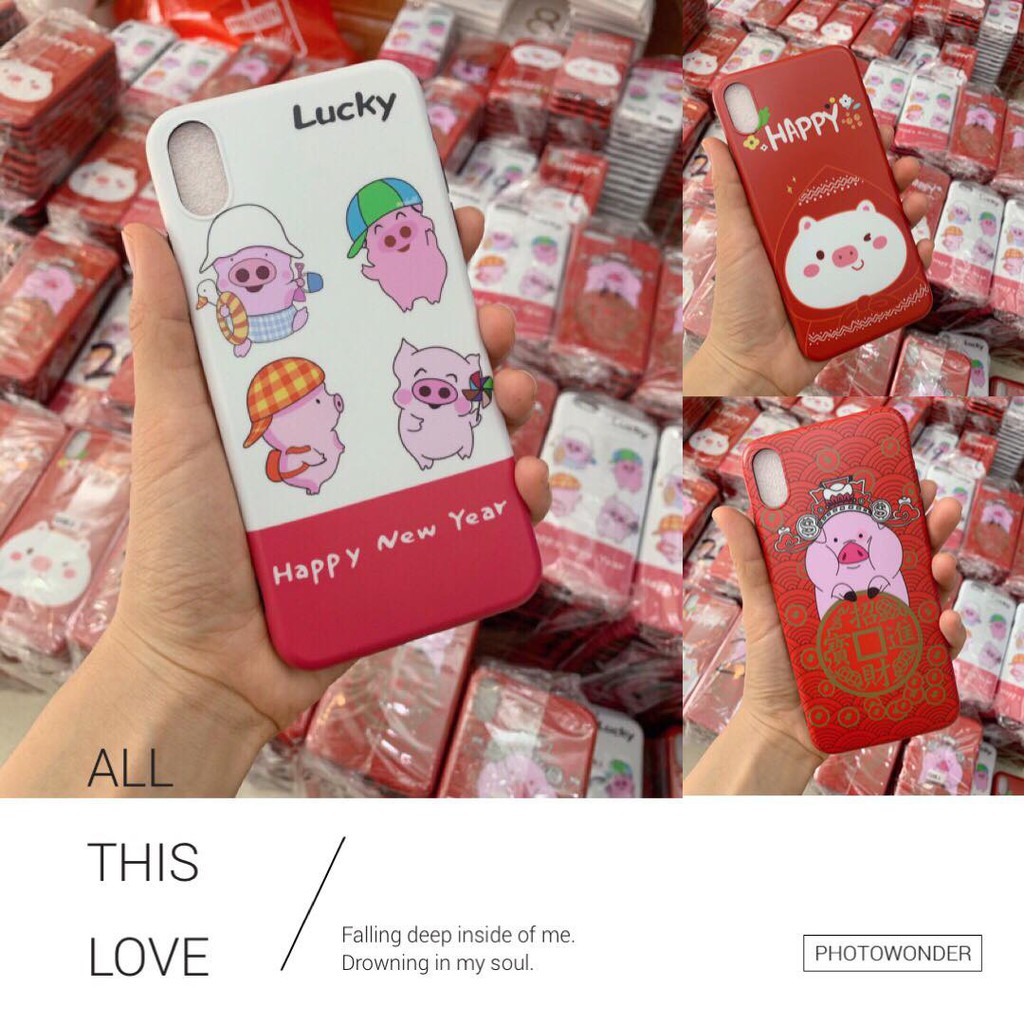 Ốp iphone - Heo Tết