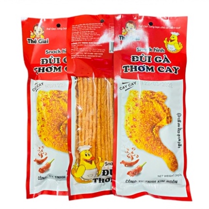 30 gói đùi gà thơm cay ăn vặt ngon cổng trường