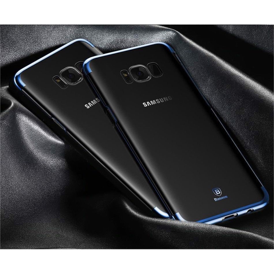 Ốp lưng Galaxy S9 plus Baseus Glitter nhựa cứng trong suốt, chống trầy