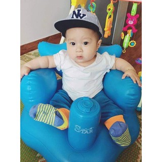 🛑 Miễn Phí Ship Đơn 150k🛑Ghế hơi tập ngồi cho bé (Gồm 2 mẫu bé trai và bé gái) – Tặng đèn pin lấy ráy tai