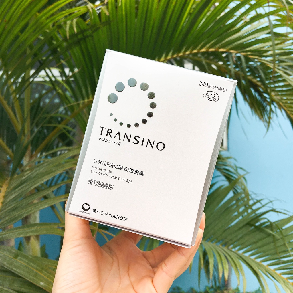 Viên Transino II giảm nám/ tàn nhang nội tiết - đủ size