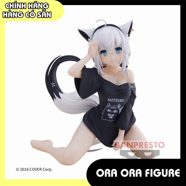 GIÁ HỦY DIỆT   Mô hình Shirakami Fubuki nekomata okayu Relax Time Figure Nhật - Hololive