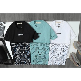 OFF WHITE 3 - Áo Thun Unisex CAO CẤP Cotton 4 Chiều,  Hot Trend 2021. Mẫu Mới Nhất