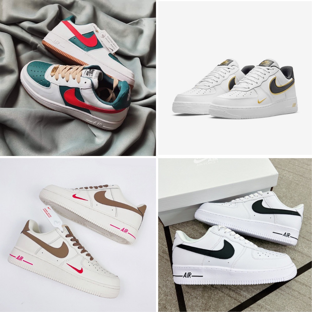 Giày Nike Air Force 1 AF1 - Giày Sneaker AF1 Nam Nữ Thể Thao Cổ Thấp Cao Cấp Full box + Bill