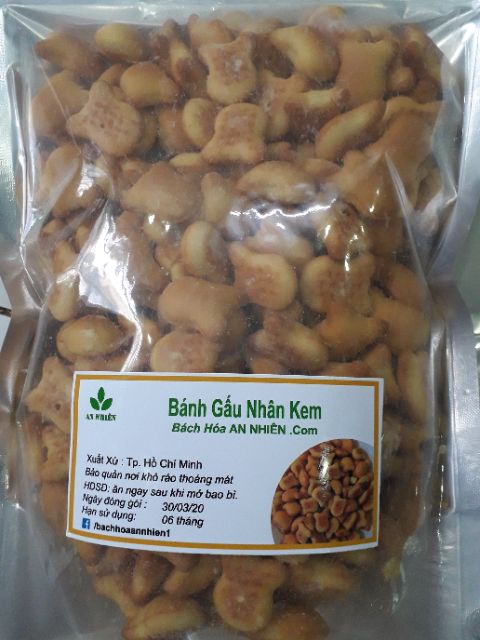 Bánh gấu nhân kem Thiên Hồng 1kg