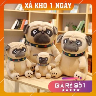 Gấu bông gối ôm chú chó mặt xệ đáng yêu nghộ nghĩnh
