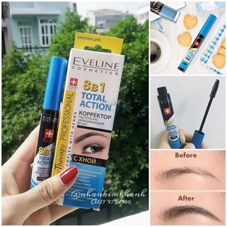 Chuốt Dưỡng Lông Mày EVELINE 8 IN 1