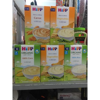 Bột ăn dặm HIPP đủ vị cho bé từ 4 tháng tuổi - (Hàng nhập khẩu Chính Hãng, có mã QR)
