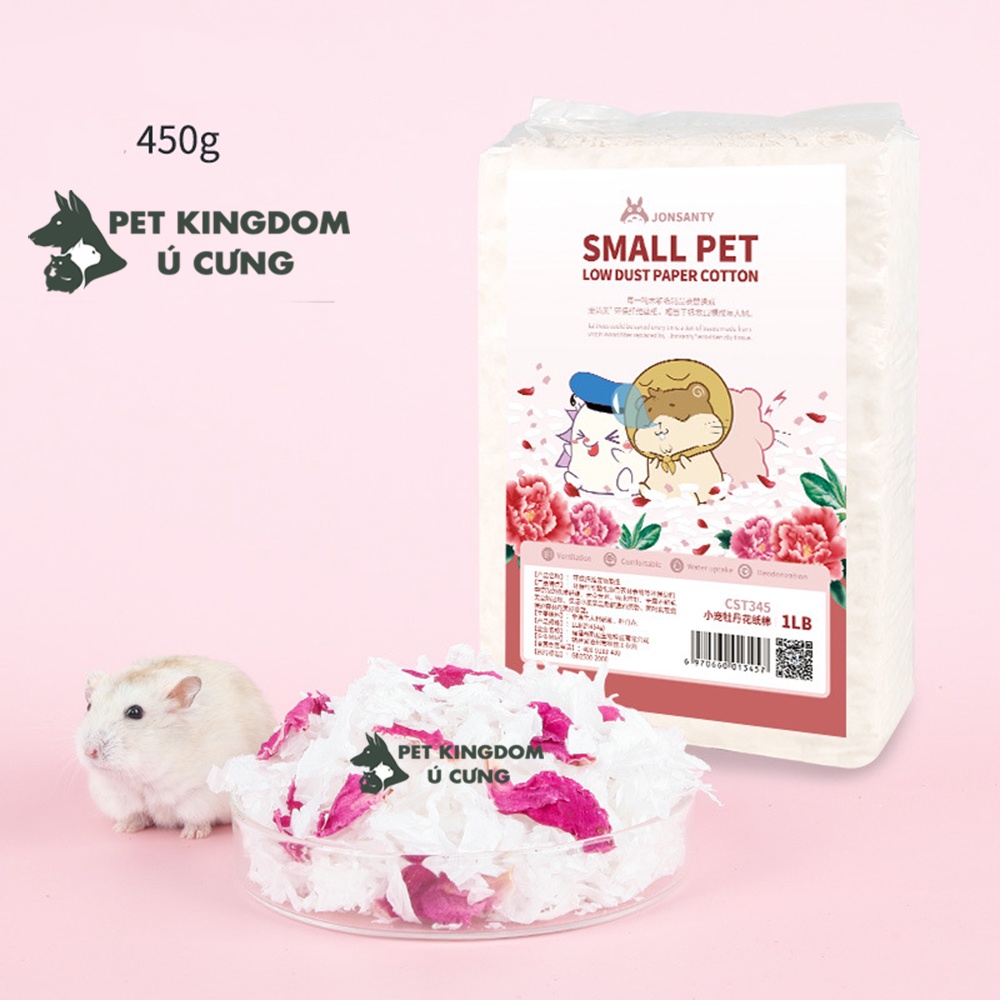 Giấy Lót Chuồng Hamster Jonsanty Gói 1LB