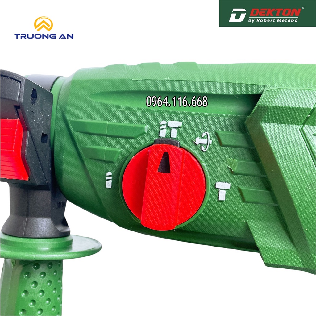 Máy khoan đục bê tông 3 chức năng Dekton DK 2603C công suất 1050W
