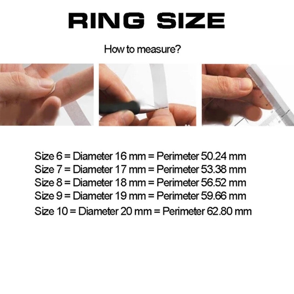 Nhẫn Đeo Tay Đính Đá Zircon 8 Màu Thời Trang