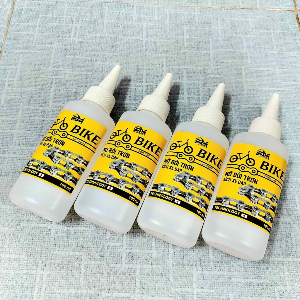 Dầu mỡ bôi trơn xích xe đạp, tăng tuổi thọ, chống hao mòn xích xe đạp 100ml