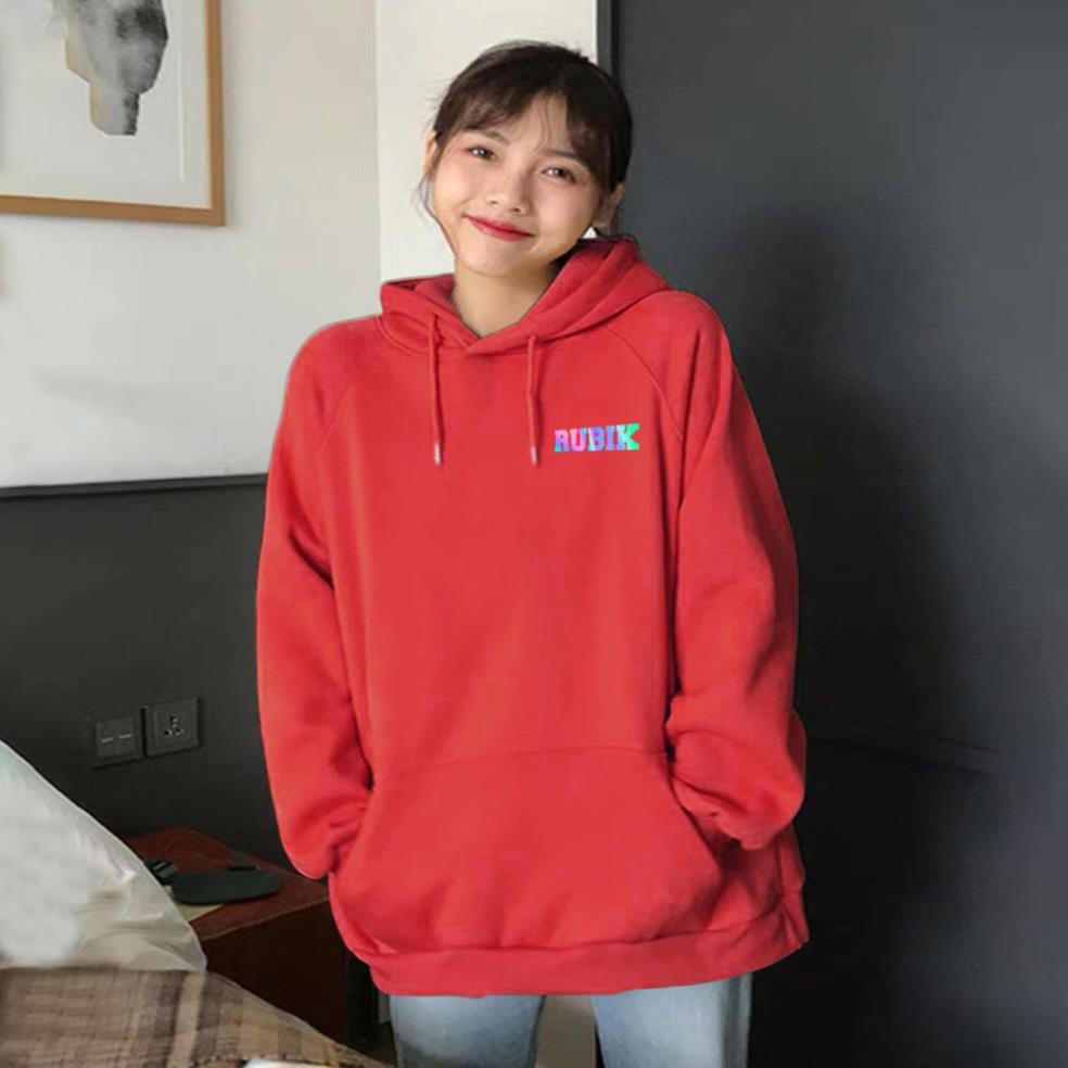 Áo Khoác Hoodie Phản Quang Rubik Unisex Freesize Dưới 70 Kg | BigBuy360 - bigbuy360.vn