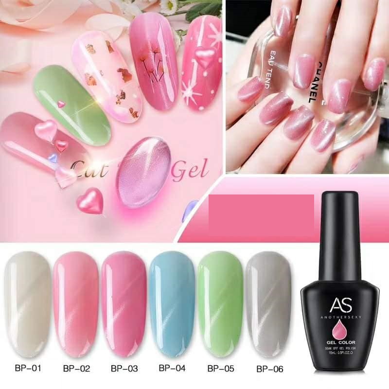 Sơn Gel AS| Mã BP | Mắt Mèo Thạch