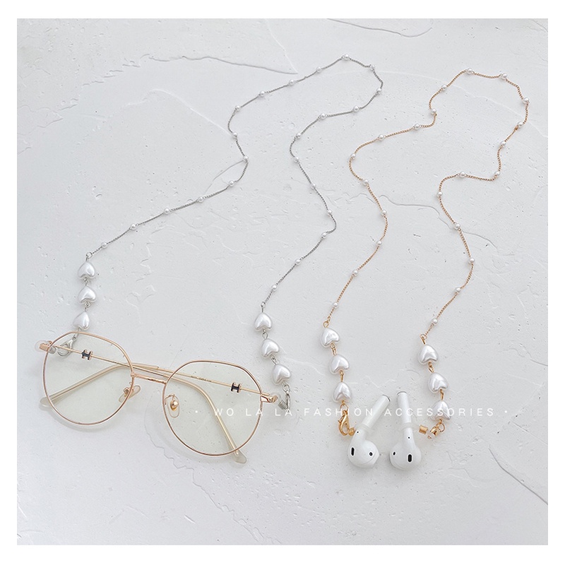 Dây Chuỗi Ngọc Trai Đeo Cổ Chống Thất Lạc Chống Thất Lạc Phong Cách Hàn Quốc