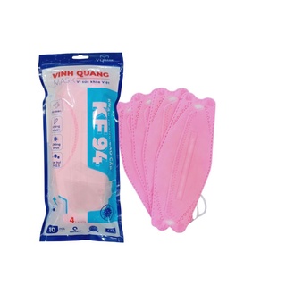 Khẩu trang cao cấp kháng khuẩn kf94 vinh quang mask _ bịch 10cái