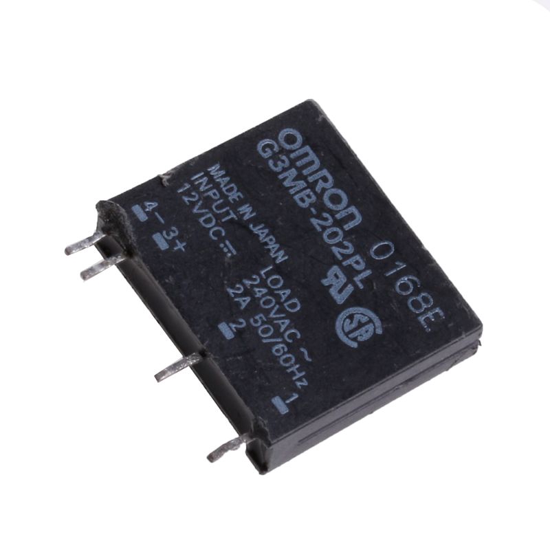 Rơ-le thể rắn G3MB-202PL DC-AC PCB SSR IN 12V DC OUT 240V AC 2A chất lượng cao