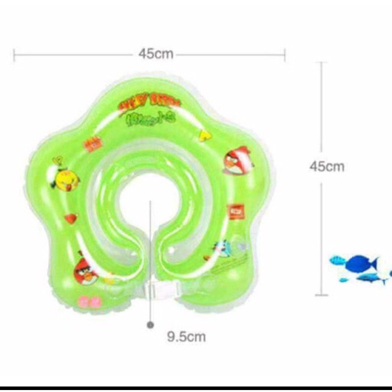 Phao tắm đỡ cổ an toàn cho bé