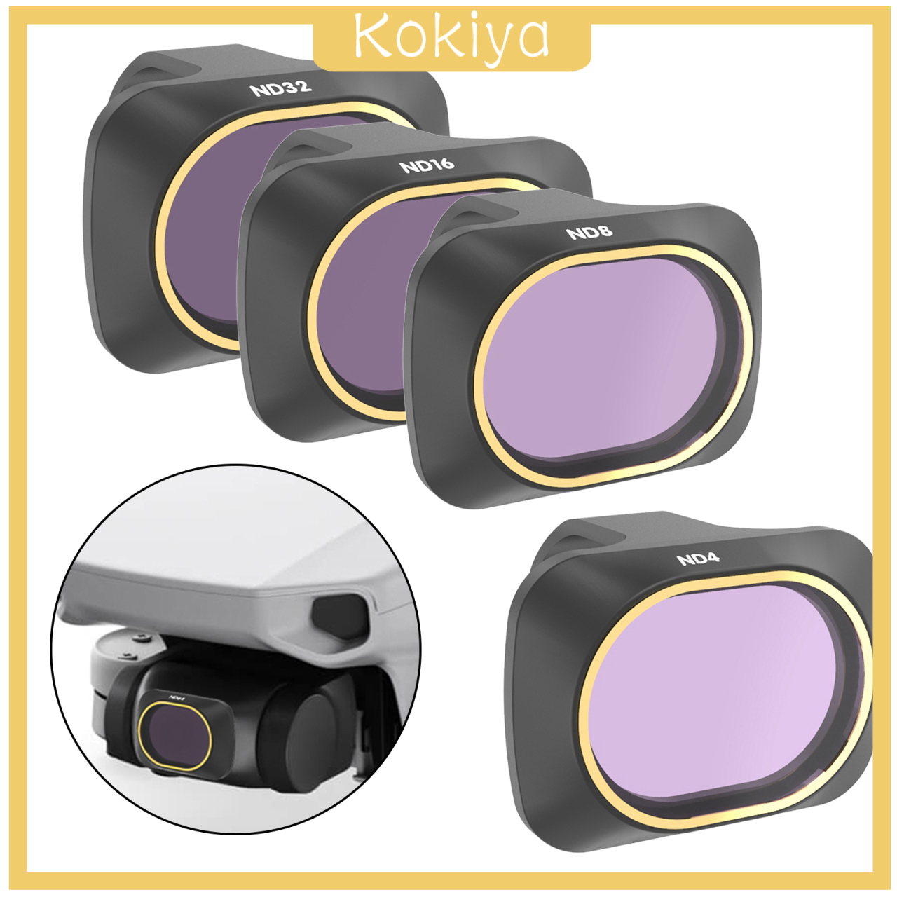 [KOKIYA]High Quality Lens Filter for DJI Mavic Mini Mini 2 Drone Accessories