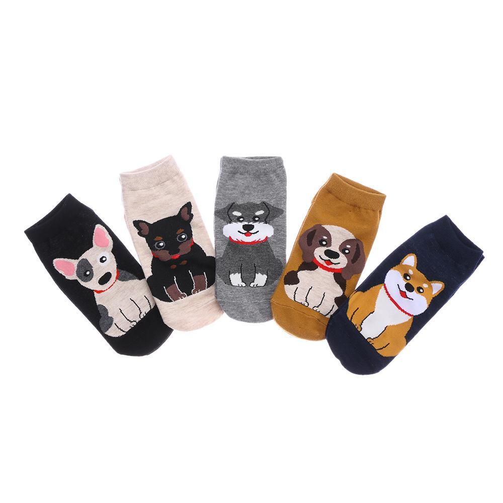 Vớ Cotton Họa Tiết Nghệ Thuật Vui Nhộn Dành Cho Nữ