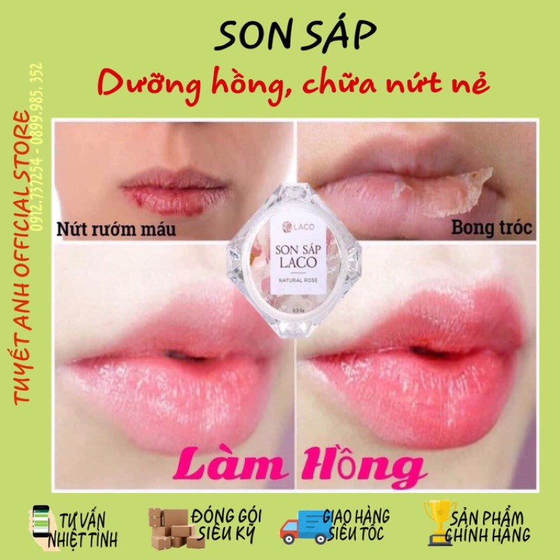 Son Dưỡng Môi LACO♦️ Không Màu 10g