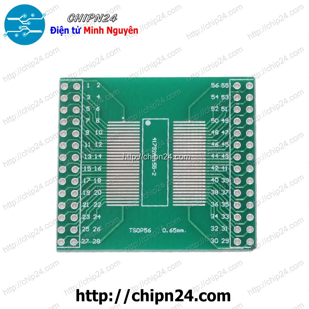 [1 CÁI] Đế chuyển TSOP56 TSOP48 0.5mm 0.65mm sang DIP56