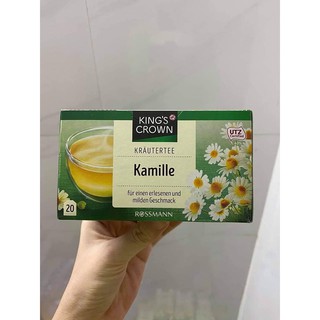 Trà hoa cúc dạng túi lọc Kings Crown, xách tay Đức