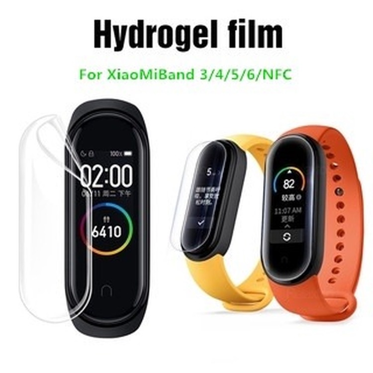 1 Miếng Dán Bảo Vệ Màn Hình Bằng TPU Mềm HD Cho Xiaomi Mi band 6 5 6 3 4 NFC 5 6 band 3 band 4