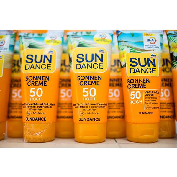 Kem chống nắng SunDance Sonnen Milch SPF 50+ của Đức