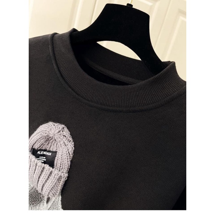 Áo Sweater Nỉ In Hình Thỏ Bông Siêu Xinh Nhiều Màu SW04