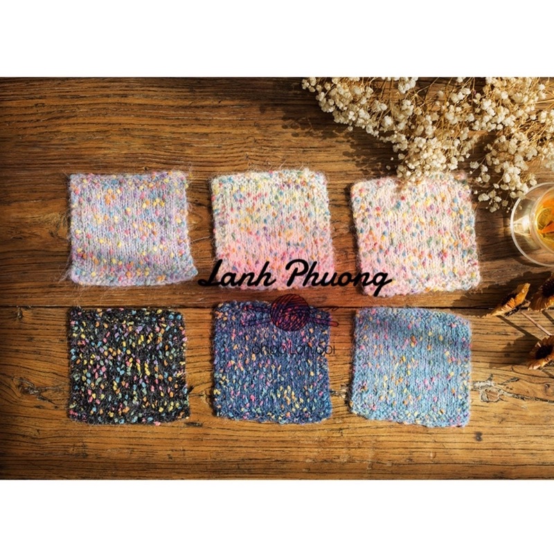 Len Susan Tweed Đốm Sắc Màu Mùa Thu Đông