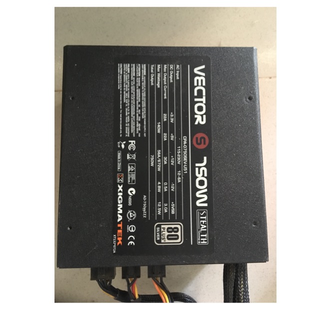 Nguồn Xigmatek Vector S 750W