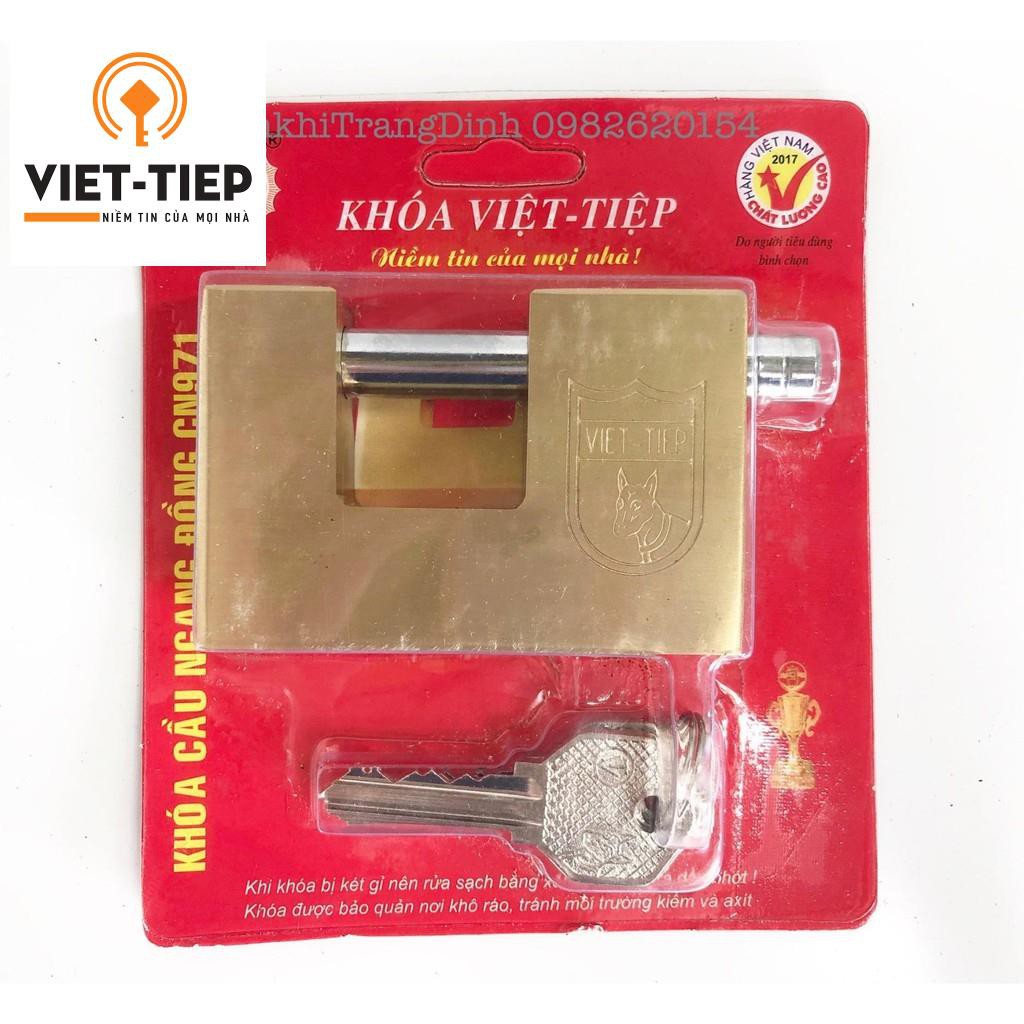 Khóa Việt Tiệp Chống Cắt  FREESHIP  Khóa Cầu Ngang Chất Lượng Cao