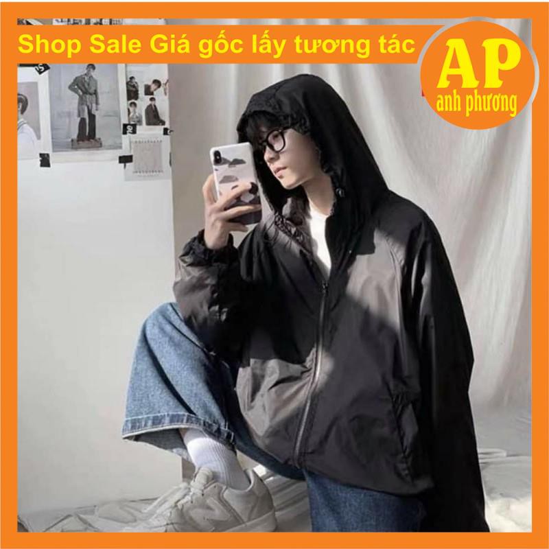 [ Mã FAMAYWA giảm 10K đơn 50K] Áo Bomber gió trơn Chun tay jacket form thụng nam nữ unisex | BigBuy360 - bigbuy360.vn